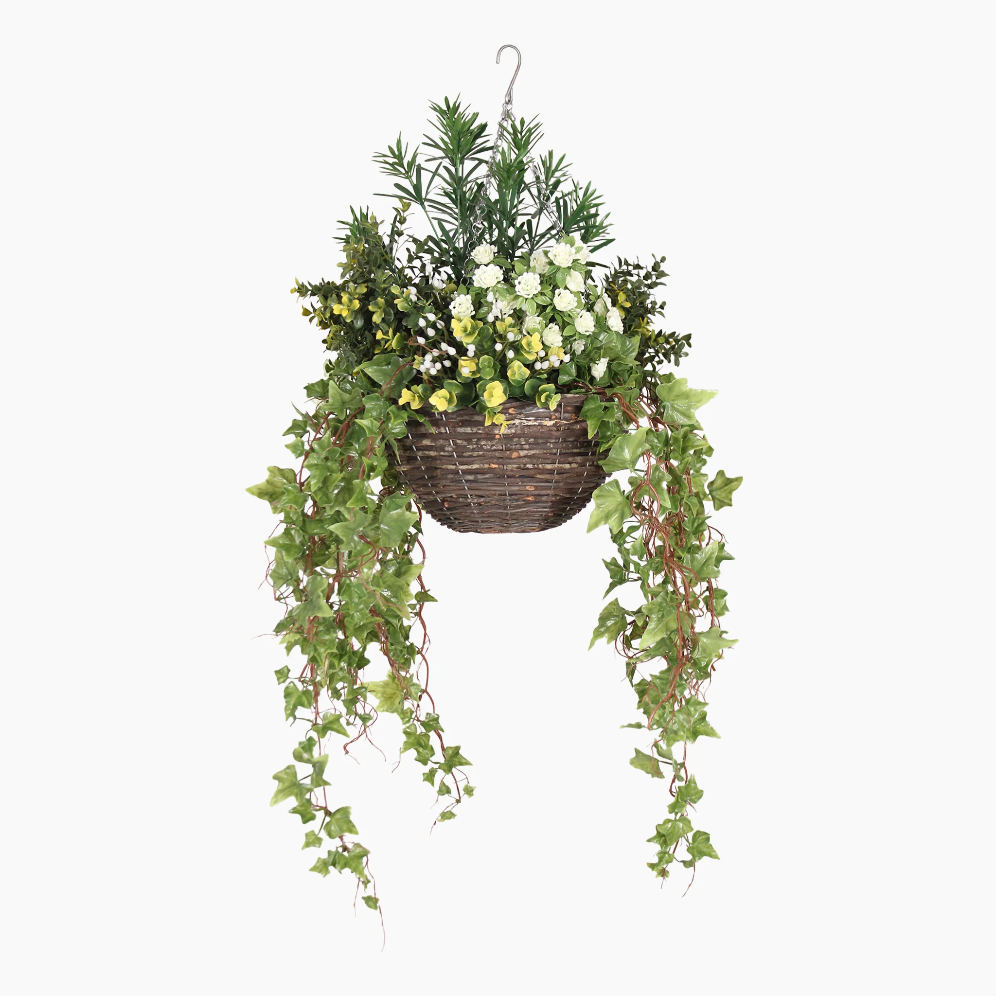 Rose & ivy hanging basket - Image 10